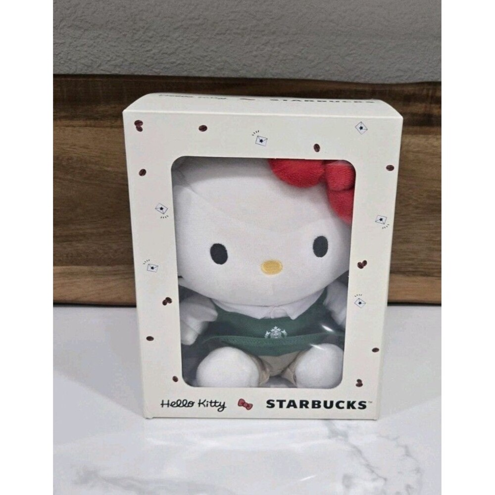 STARBUCKS HELLO KITTY BOXED PLUSH 2025